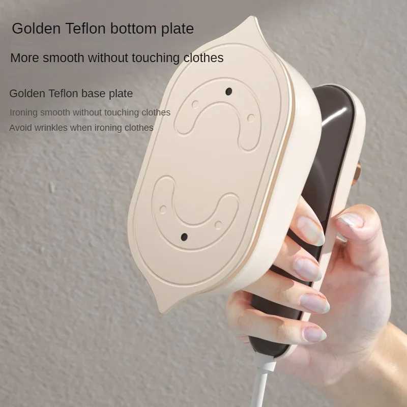 Portable 2-in-1 mini iron handheld steam iron suitable for business dry and humid can remove fabric wrinkles. Y241101
