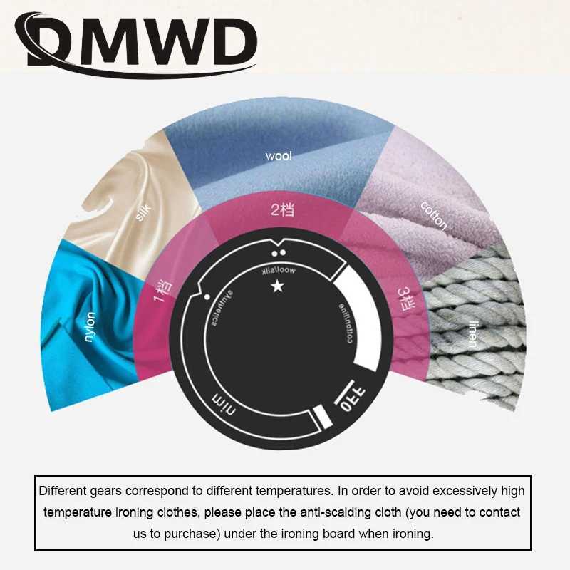 DMWD Handheld Clothing Steam Engine Mini Clothing Steam Engine Iron Portable Electric B-side Steam Engine Dry Cleaning Iron Y241101