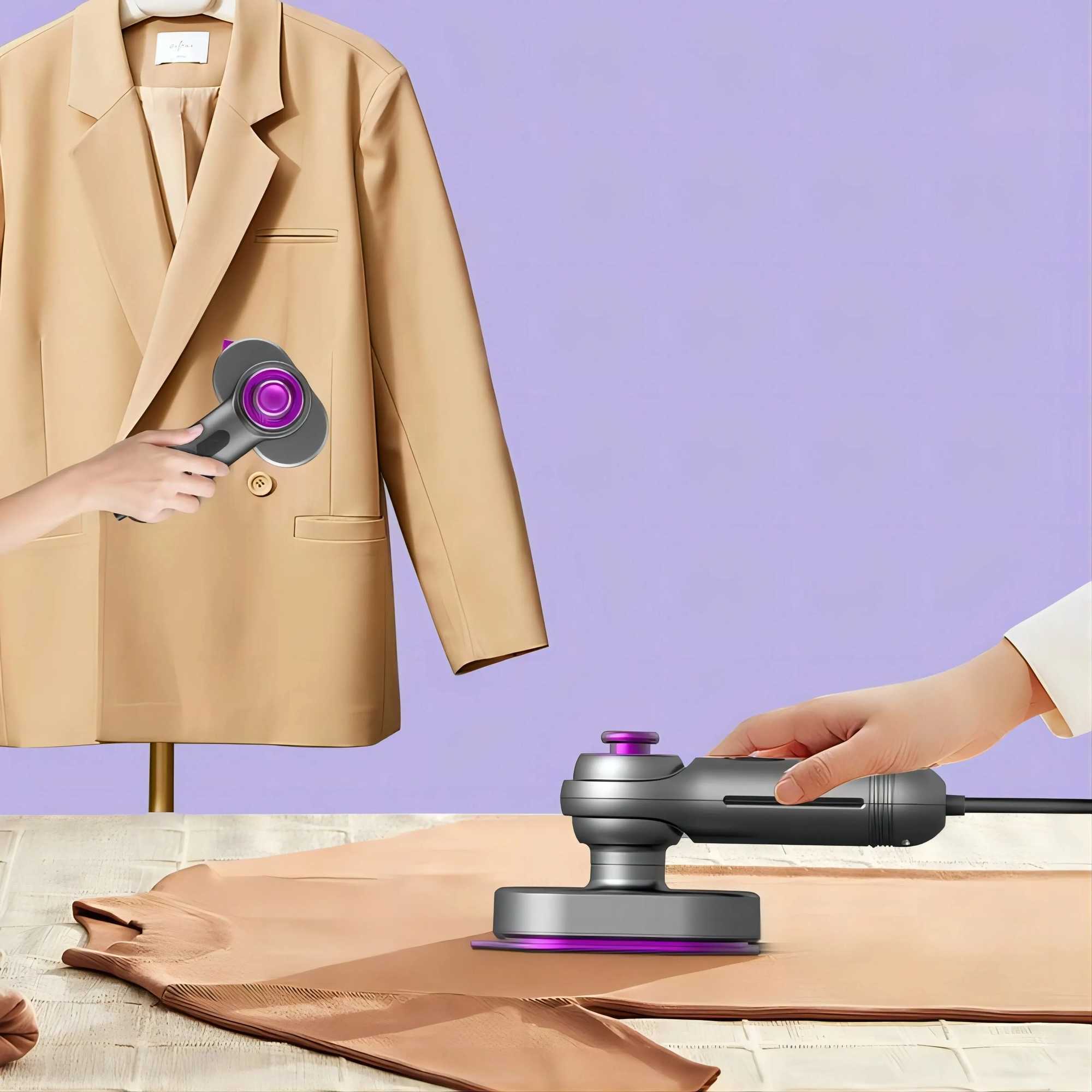 Portable handheld hanging ironing mini electric ironing suitable for travel dry and wet ironing steam engine dormitory Y241101