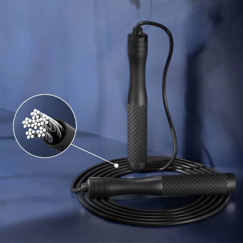 Jump rope weight bearing sports equipment speed jump rope accessories racing car bearings jump rope adult steel wireW241101