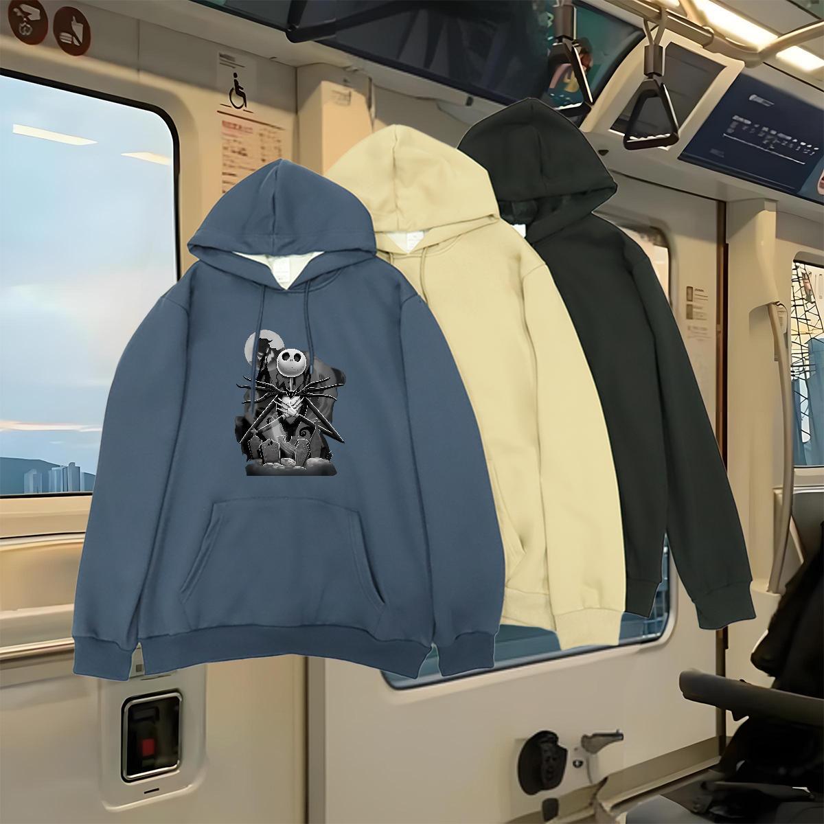 DIY Womens Hoodie DIY Printed Loose Fit Hoodie for Man Woman Clothes Hoodie Hooded Collar Long Sleeve High Street Hip Hop Tech Fleece