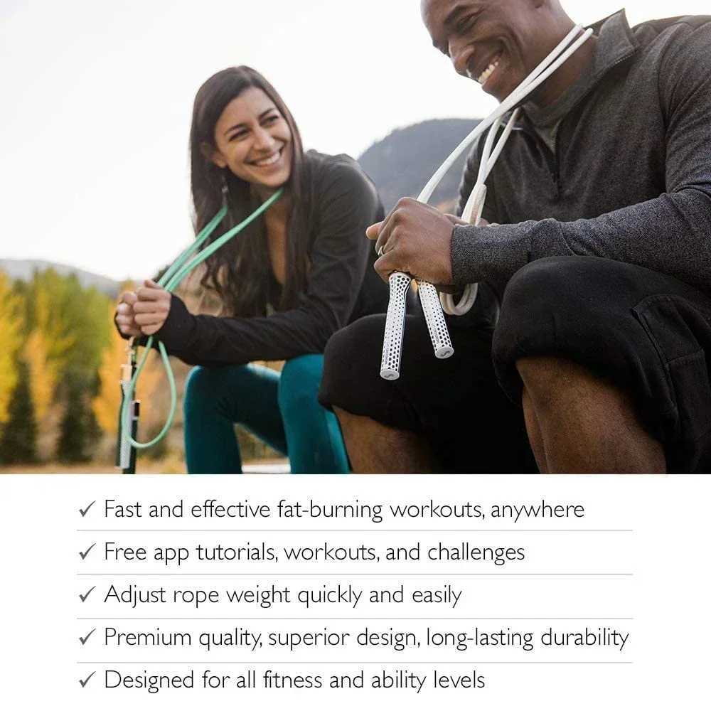 Cross rope Get strong strength training improve strength endurance fun jumping ropeW241101