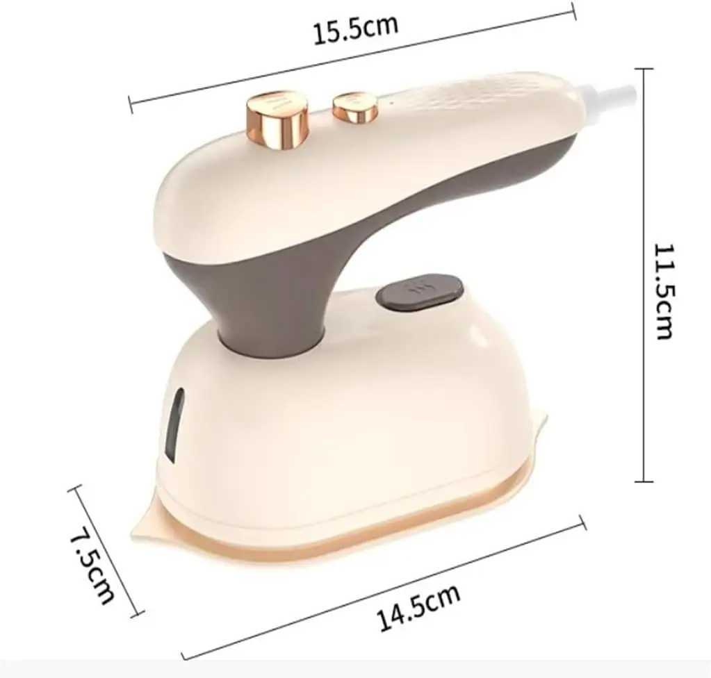 40W Mini Steam Ironing Hine Handheld 180 Rotating Folding Clothing Steam Quick Wrinkle Removal Travel He Steam Ironing Y241101