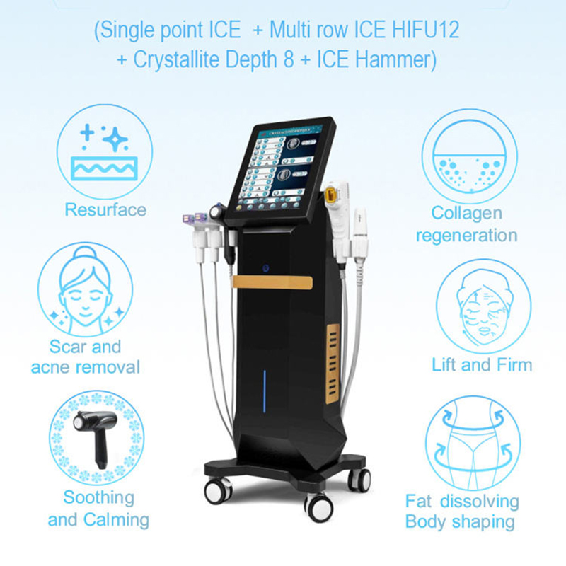 High Intensity Focused Ultrasound HIFU Machine Facial Anti-Aging HIFU Face Lift HIFU Korea Slimming Body Machine