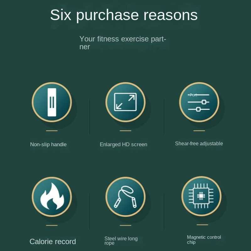 Ectronic giant jump rope counting speed slide counter with LCD screen gym fitness cross fitness slide intelligent jump ropeW241101