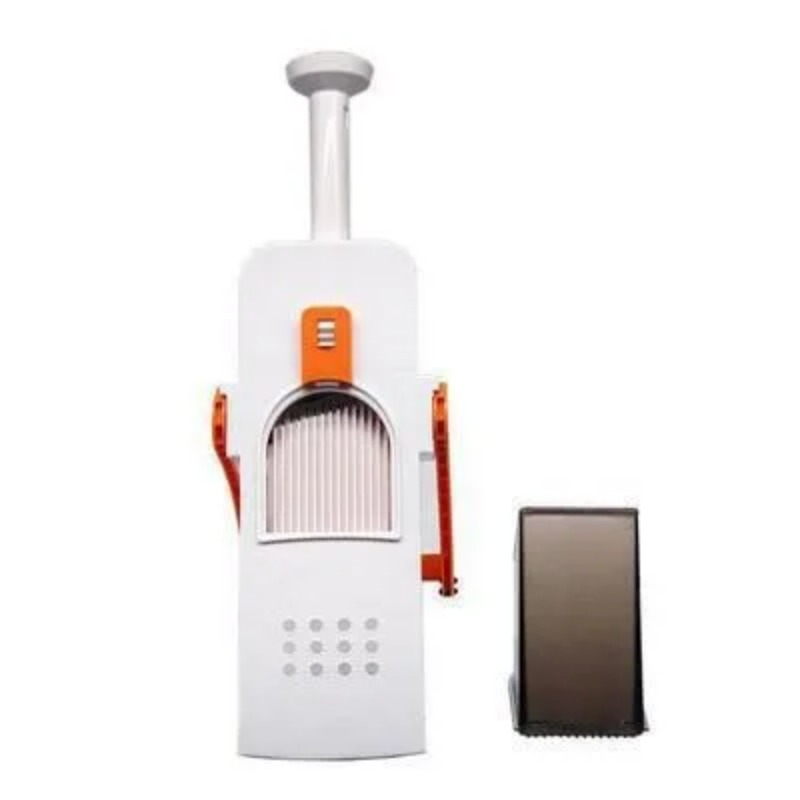 Slicer, Foldable Grater Slicer - Safe Kitchen Gadget for Easy Vegetable Cutting, Makes Perfect Potato Chips and French Fries dh3628137