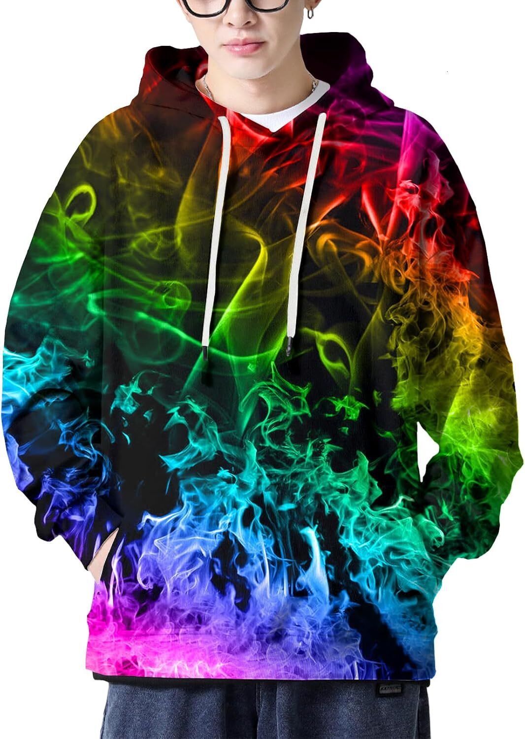 Hoodie for Mens Womens Men Women 3D Hooded Hoodies Fashion Long Sleeve Pullover Creative fashion with Pocket Graphic Hoodies sweatshirt Pullover Long 