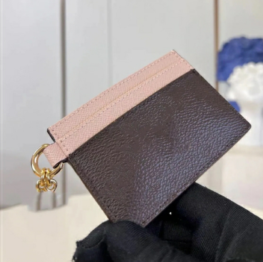 High Quality Women Card Holders purse Top Starlight designer Fashion Genuine Leather All-match ladies single zipper Classic purses leather wallets Womens wallet