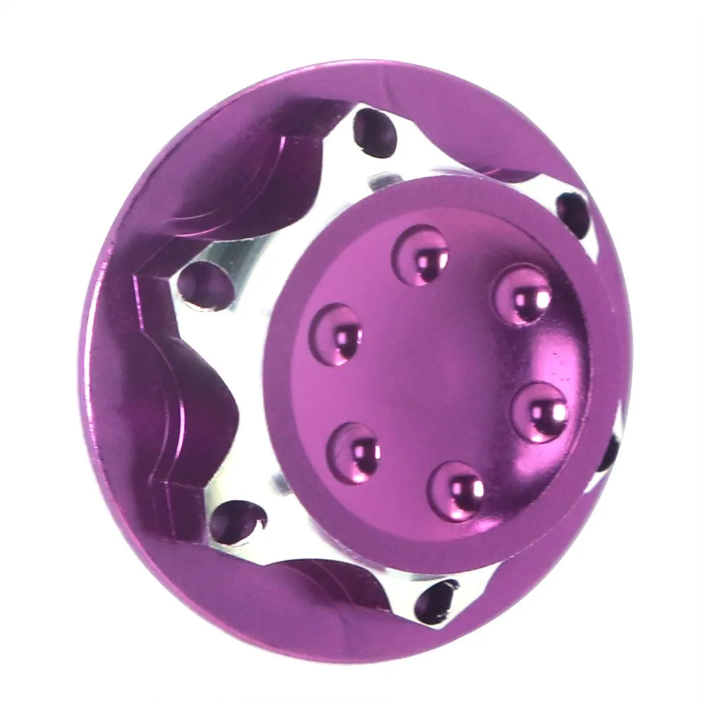 Aluminium Wheel Hub Cover Antidust Cover new 17mm Hex Nut For Rc 2025 1:8 X-maxx Summit E-revo Arrma Model Car Anti-skid Wheel Cover