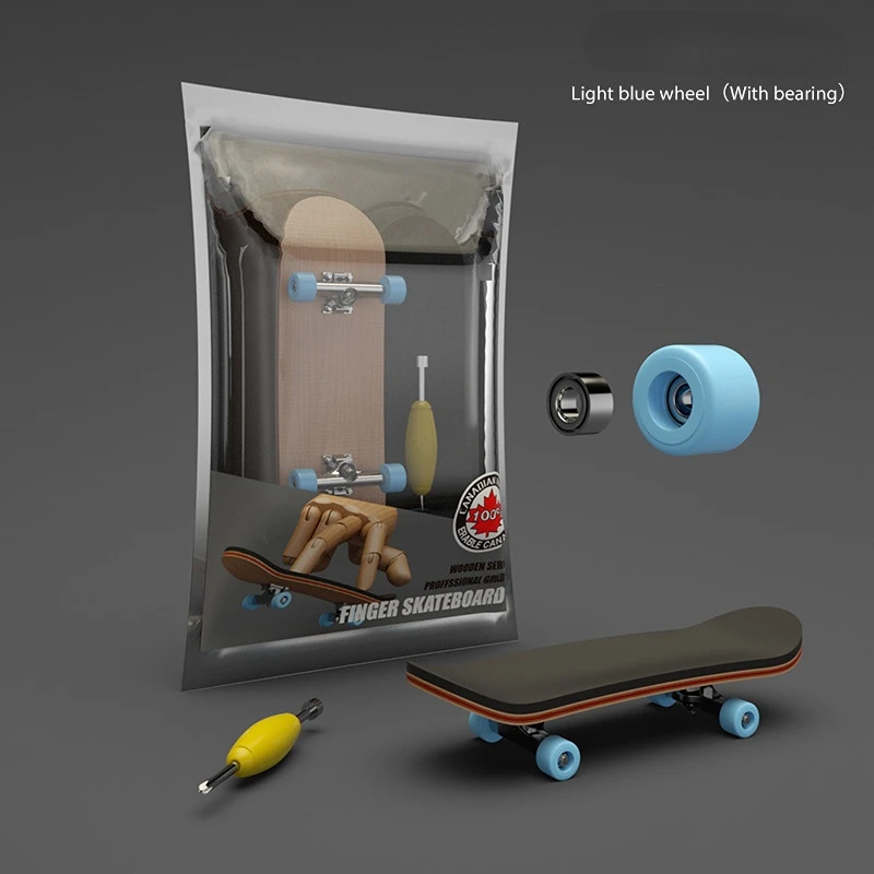 Wooden 2025 Maple Finger Skateboard Fun Fingerboard Toy new Alloy Bearing Wheel Professional Finger Board Relieve Pressure Toy