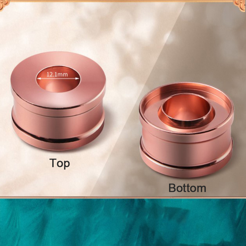 d Silicone Mold pcs set Aluminum Lipstick Ring Mould Holder DIY Crafts Tools Easy New High Quality Beauty Kits