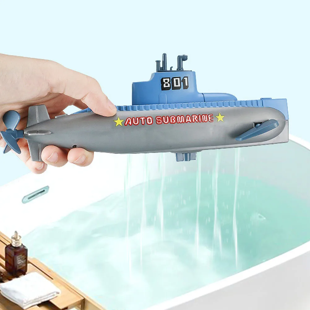 Creative Wind Up Submarine Bath Toy Boat Tricky Water 2025 Toys new Pool Diving Toy Bathtub Floating Model Kids Bathtime Toy