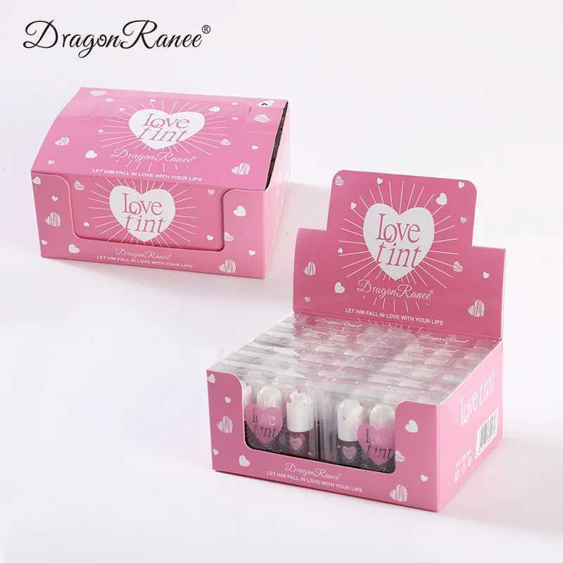 3 pieces/box Colored dye liquid lipstick set waterproof mirror lip color watercolor colorless lipstick facial makeup W241101