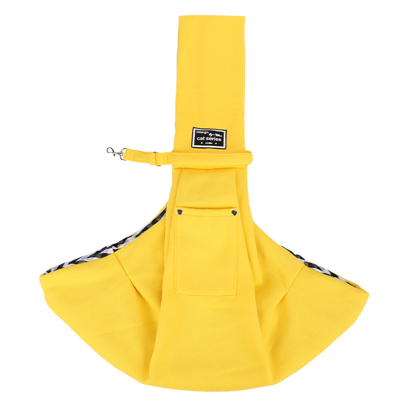 Luxury outdoor portable small pet dog sling carrier for dogs and cats