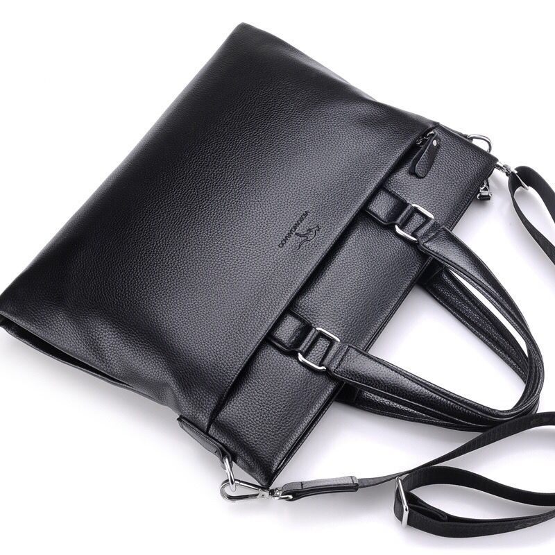Brand New Pu Leather Messenger Bag Men 14/15/15.6 Inch Handbag Male Travel Pad Shoulder Bag for Men Office Briefcase Totes
