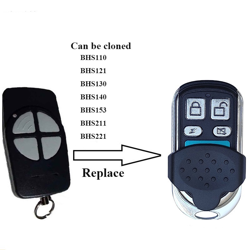 868mhz garage door command duplicator Hormann HSM2 HSM4 868 Marantec Digital D302382 Berner BHS110 remote garage gate control