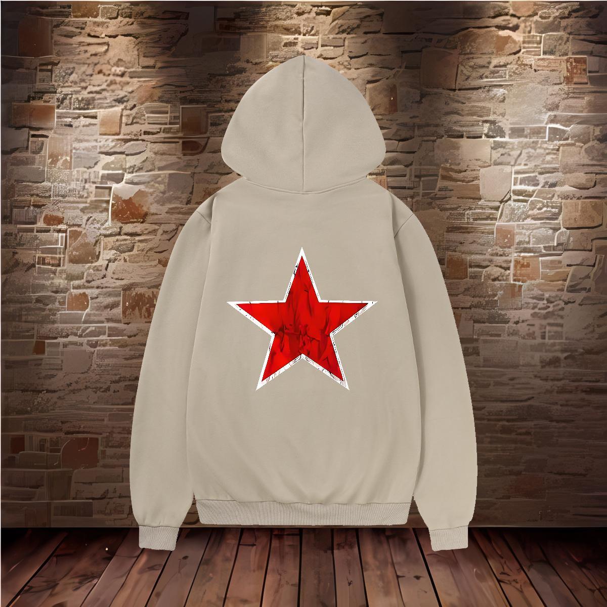 Classic Casual Men's Hooded Sweatshirt Drawstring Long Sleeve Wholesale Men Clothes Hoodie Custom Print Oversized Wear Sport Tech Fleece