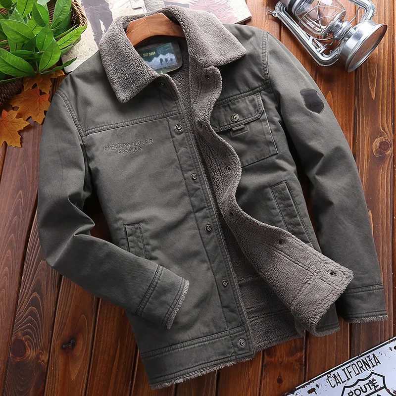 Best Thick Casual Cotton Mat Mens Clothing Mens Cotton Winter Clothing Collar Warm Jacket W241102