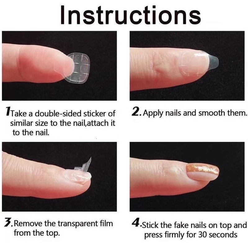 High quality Christmas long almond nail fake nail with sticker adhesive nail pressed on the nail with jelly adhesive nail art fake nail 241031