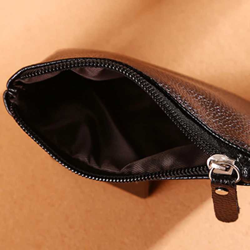 Vintage Coin Purse Women Mini Wallets Cluh With Zipper Keychain Small Coin Pouch Bag Female Pouch Key Card Holder WalletXJ241111