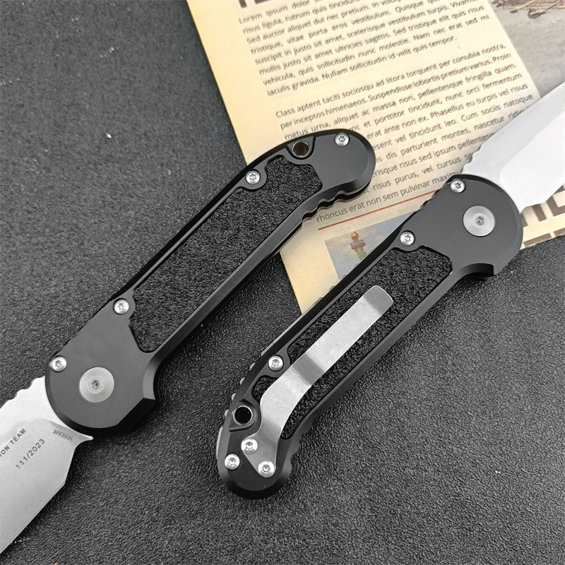 High Quality Micr Tactical LUDT Gen III Assisted Pocket Folding Sharp D2 Blade Aluminium Alloy Handle Outdoor Hunting Survival Camping Tools Gift Knif
