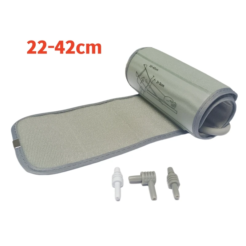 New Big Size 22-42 / 22-48 new Cm Portable Adult NIBP Cuff For Arm Digital Monitor Single Tube Tonometer 2025 Cuff BP Meter Cuff
