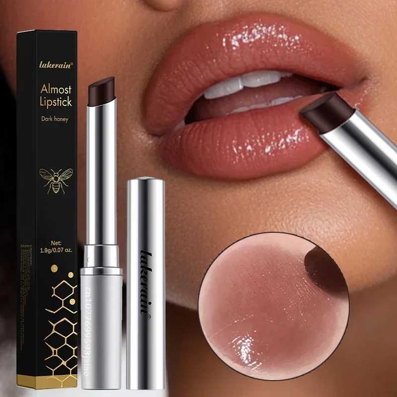Dark Honey lipstick Moisturizing Coloring Black Jelly Solid lipstick Glossy Vitamin E Nourishing Anti drying Lip Care Cosmetics W241101