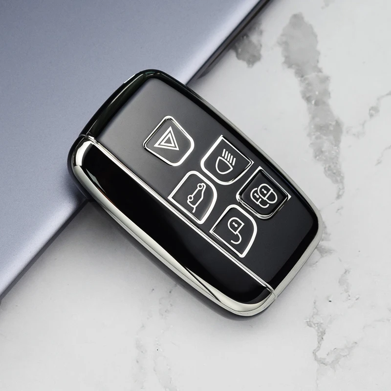 TPU Car Remote Key Case Cover Holder For Land Rover Range Rover Sport Evoque Freelander Jaguar XF XJ XE XJL XF Shell Fob