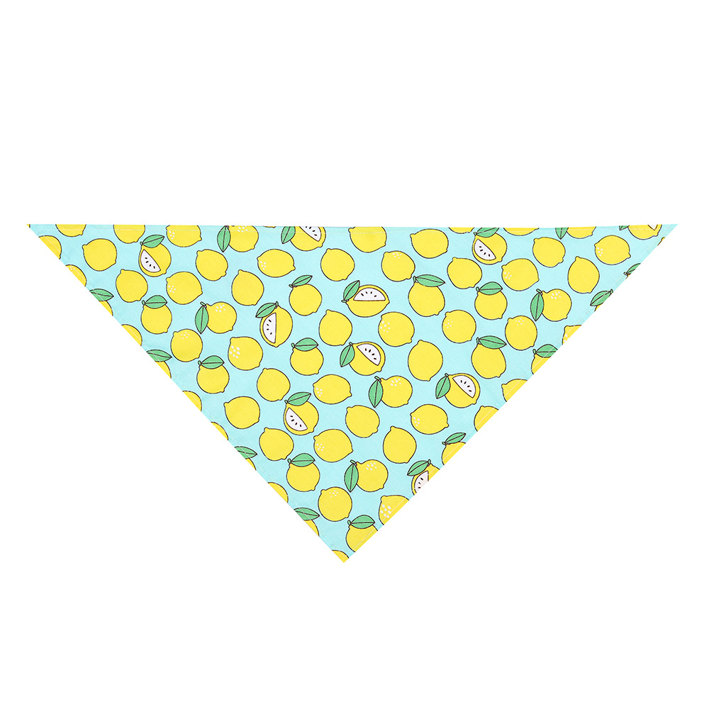 High quality multicolor fashion sublimation adjustable triangle dog pet bandana