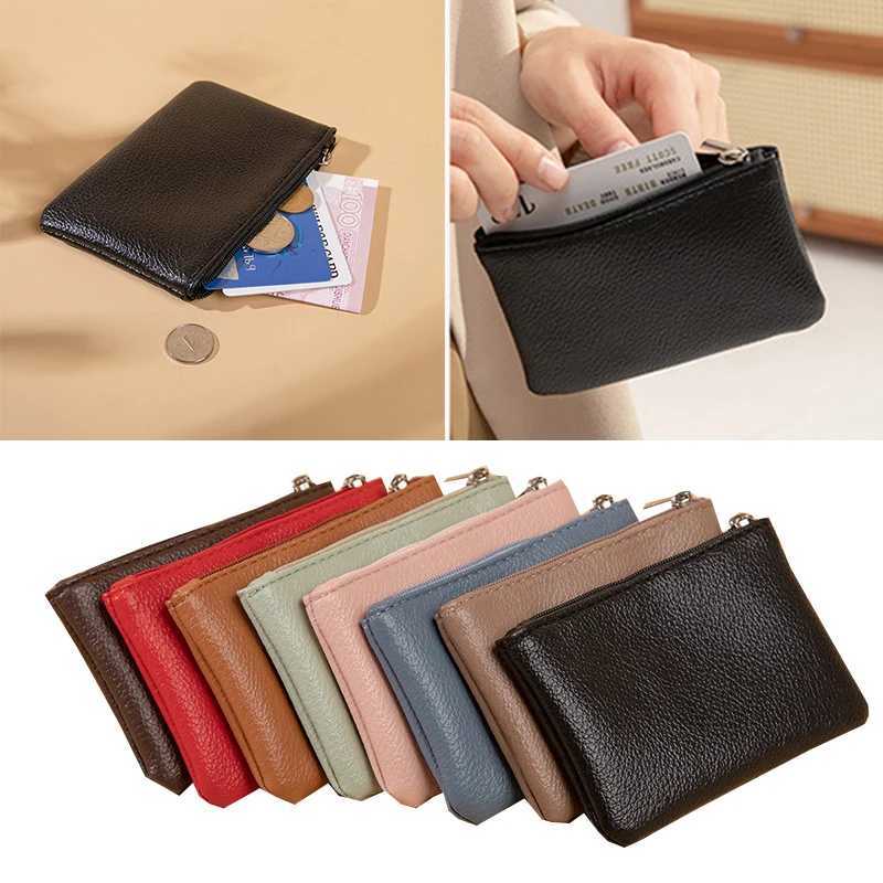 Lihi Pattern Coin Purse For Woman Man Key Storage Bag With Solid Colors PU Coin Purse Wallet With Zipper High Quality HandbagsXJ241111