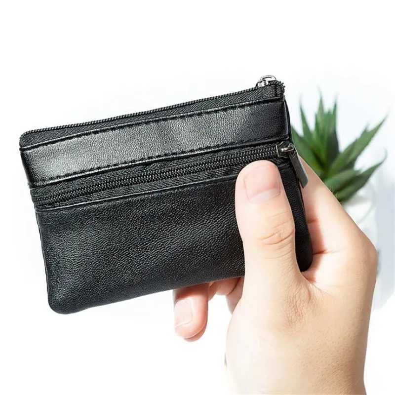 Women Men Coin Purse Men Small Bag Wallet Change Purses Zipper Mey Bags Children Mini Wallets Leather Key Holder carteiraXJ241111