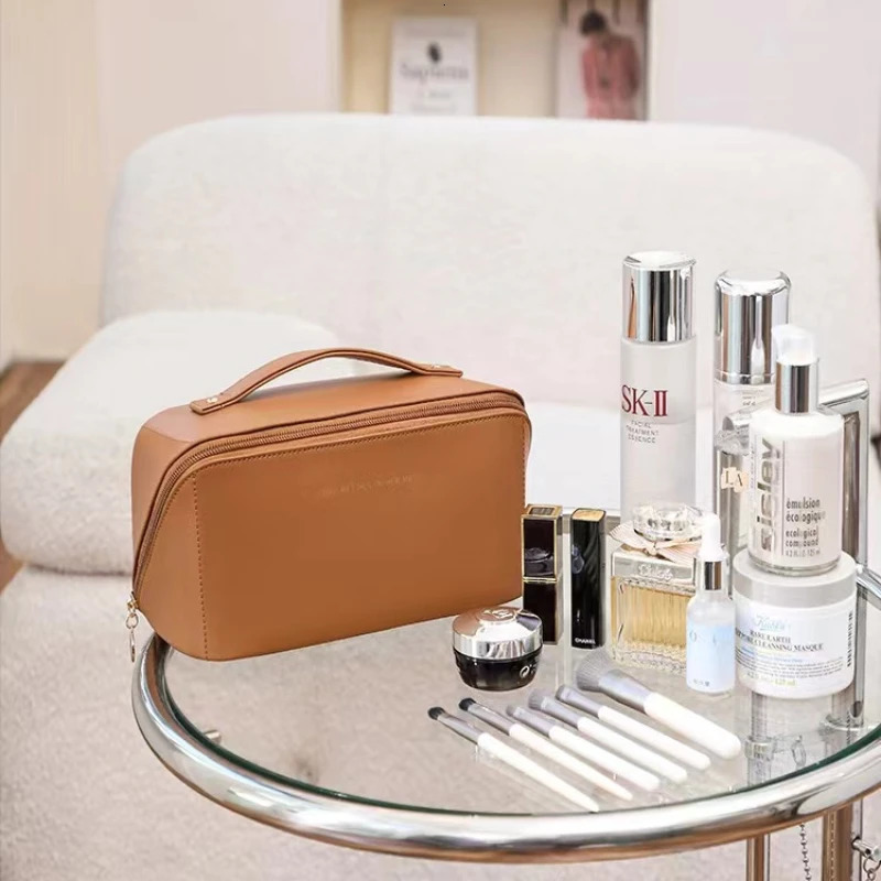 Makeup organizer womens toilet kit makeup box storage bag womens box makeup bag travel zipper 241031