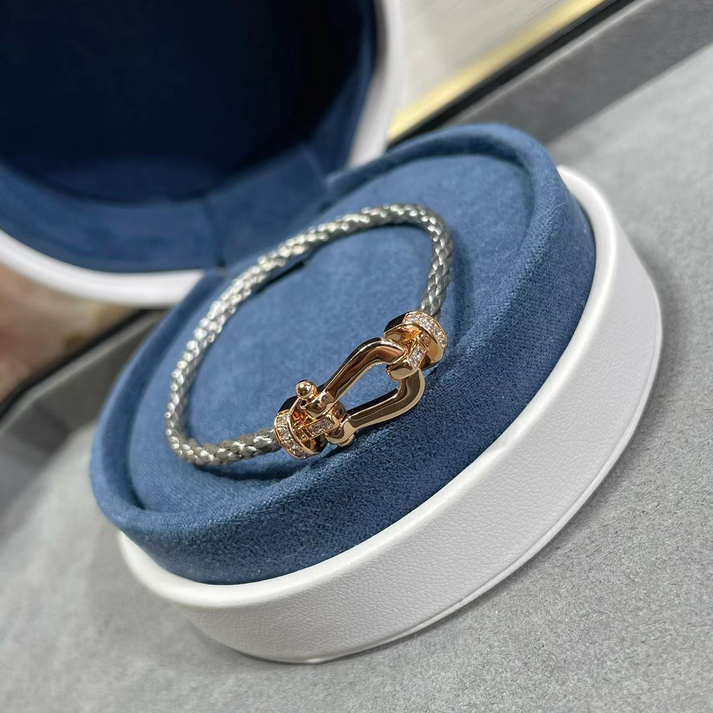 designer FORCES 10 letter charm bracelet men bracelets fashion trend women classic jewelry high quality horseshoe pattern 16-20cm