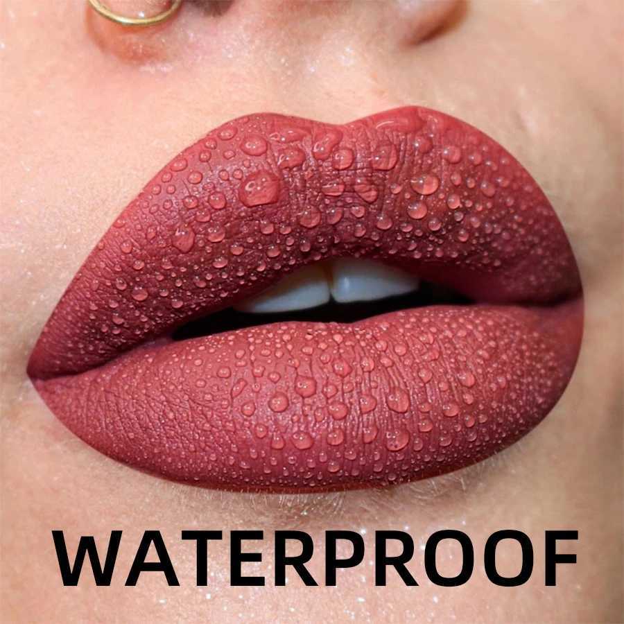 Matte Velvet Lip Color Waterproof Lip Color Lasting and Fading Liquid lipstick Lip Color Cosmetic lipstick Gift W241101