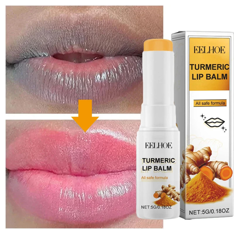 Turmeric removing dark lipstick gloss oil exfoliating dead cleaning agent original Korean care products cosmetics beauty health 241031