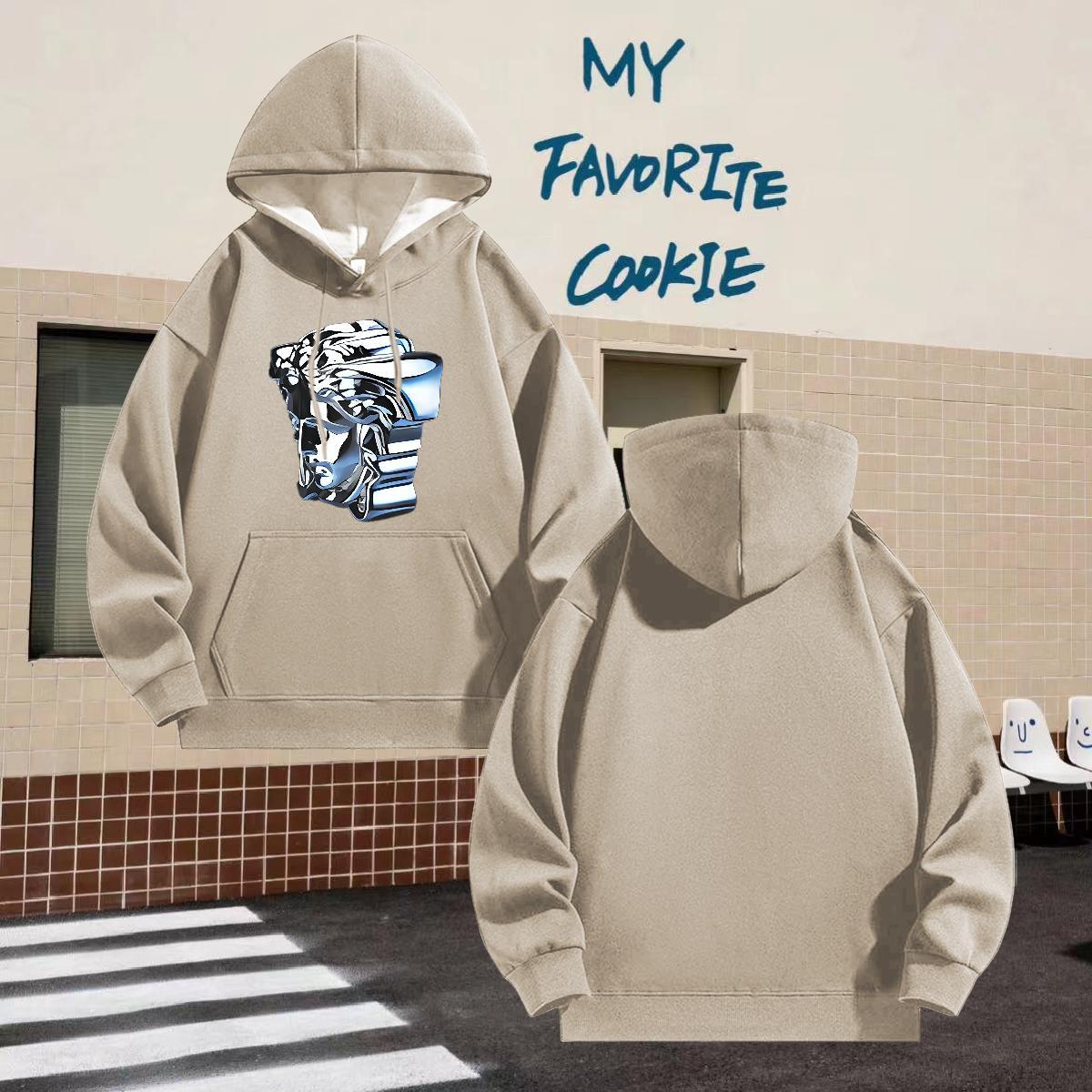Customized Hoodie for Men Casual Daily Wear Designer Men's Hooded Sweatshirt Drawstring Long Sleeve Custom Big Size Top Hoody Warm Fleece