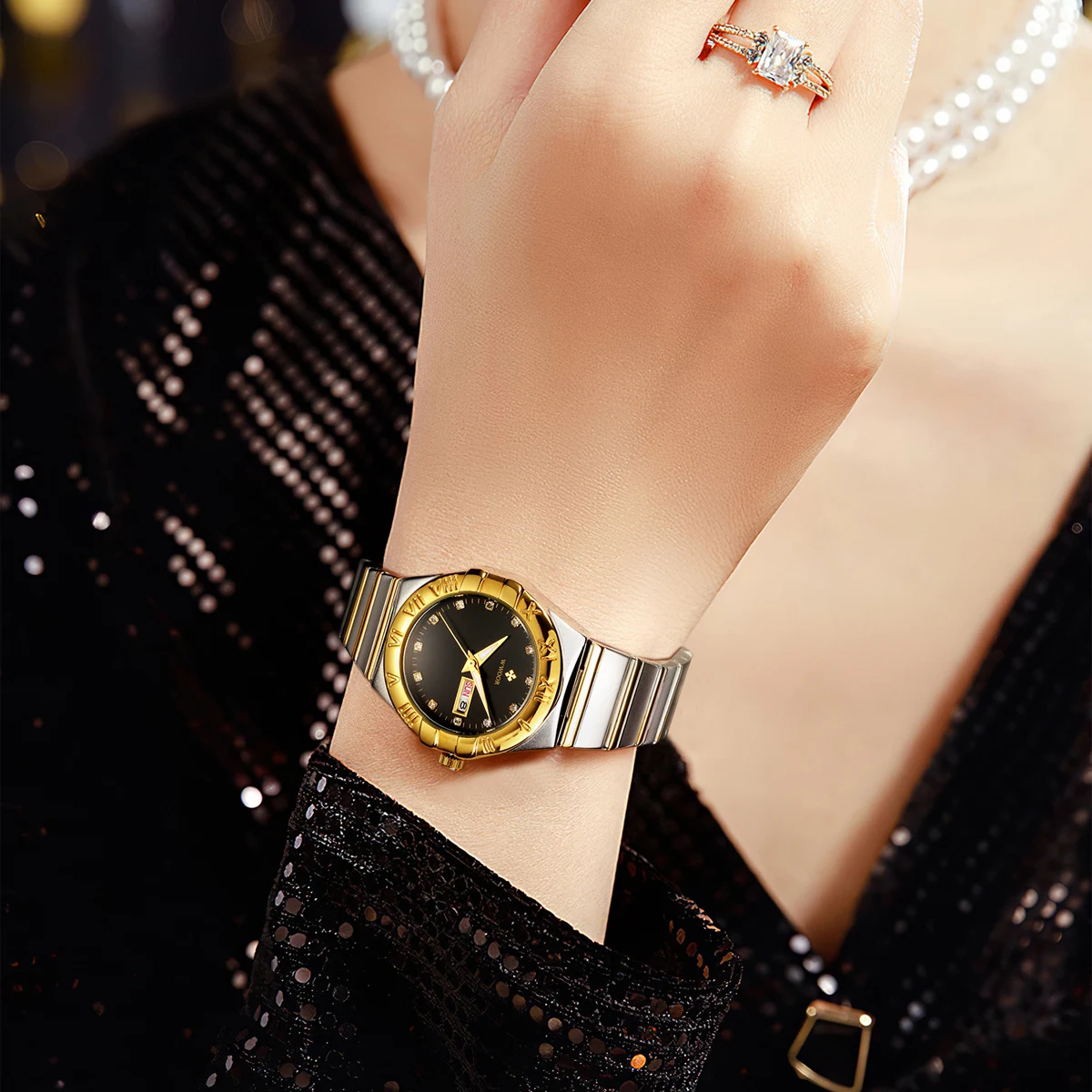 WWOOR Female New Famous 2025 brands White Women new Watch Small Steel Bracelet Wristwatch Ladies Waterproof Relogio Feminino 2023