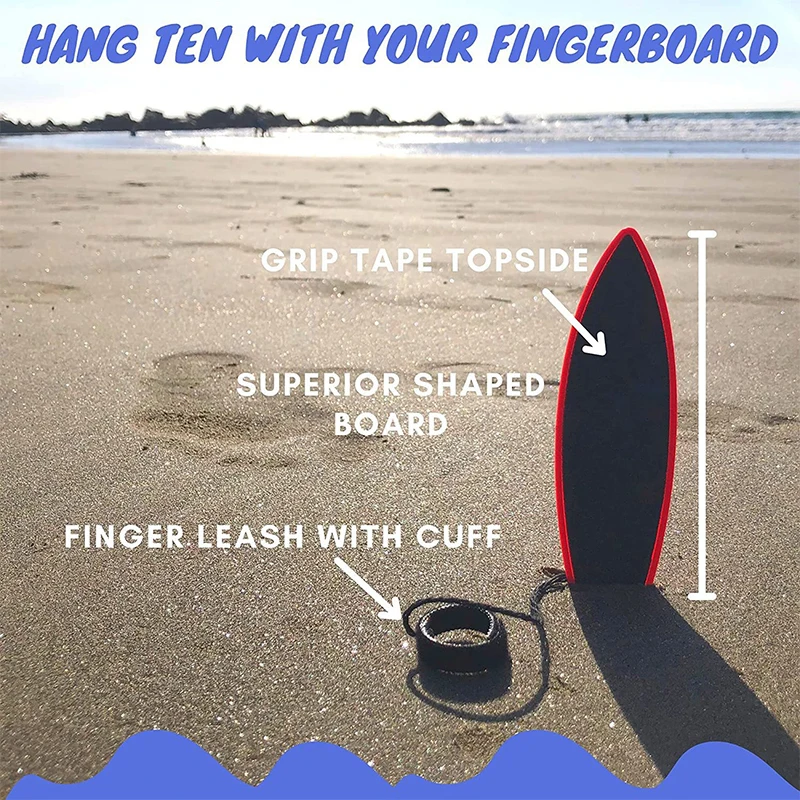 Board For Surfers Looking To Break Skills Children's Day Finger Surfboard - Rad Fingerboard Toy Surf Wind Mini