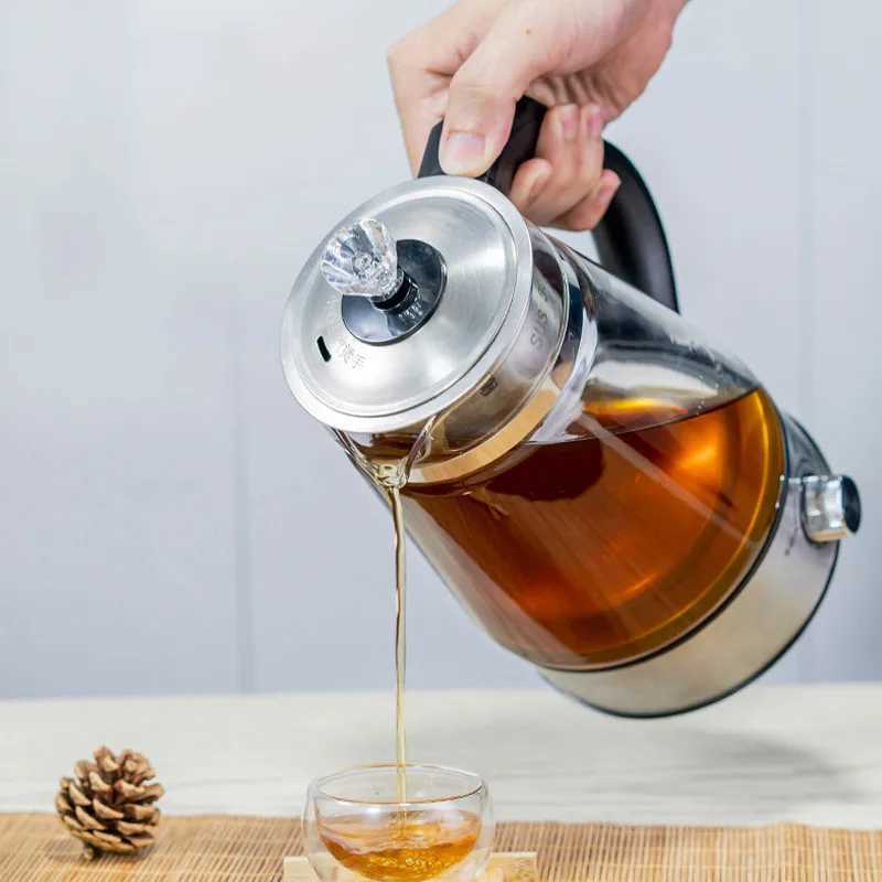 1L electric kettle coffee teapot black Puer teapot Austatic steam spray teapot health teapot Y241102