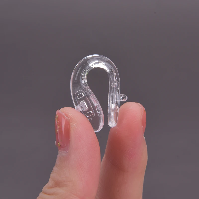 10pcs Anti-Slip Insert Nose Pad U Shape Silicone Conjoined Eyeglass Soft Nose Pads For Glasses