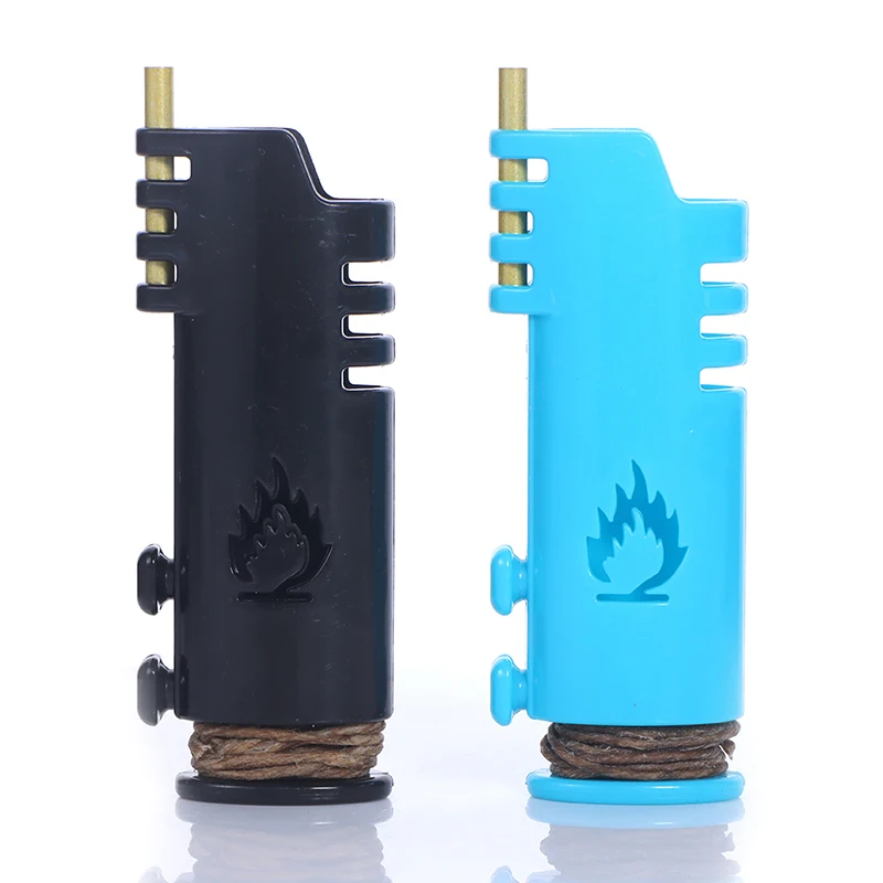 Hemp Wick Lighters WRAPPER New Lighter Case Plastic Lighter Case Portable Protective Case