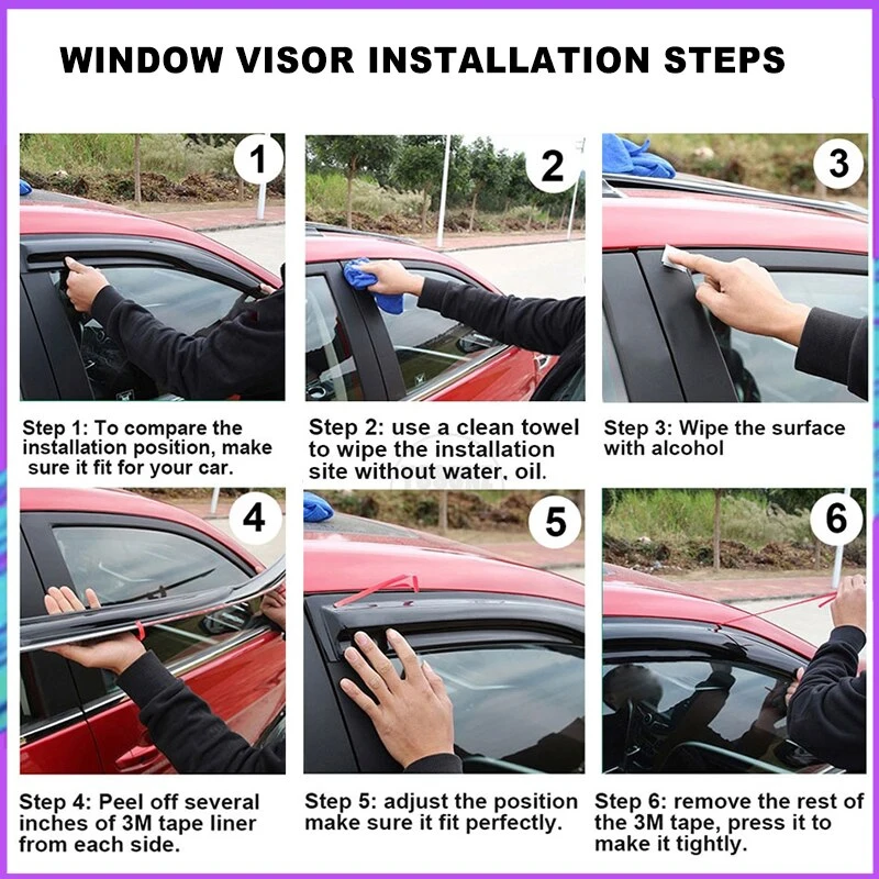 For Nissan X-Trail X Trail XTrail Rogue T32 2014~2021 Rain Sun Windows Visor Windshield Deflectors Guards Cover Trim Accessories