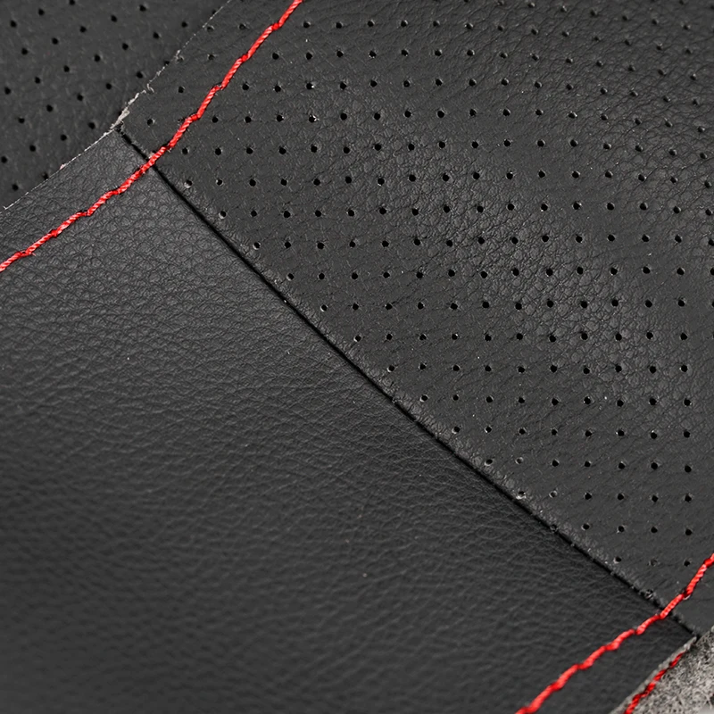 For Opel Astra (H) Vauxhall Holden Astra 2004-2009 Signum Vectra (C) 2005-2009 Zaflra (B) Hand-sew Steering Wheel Leather Cover