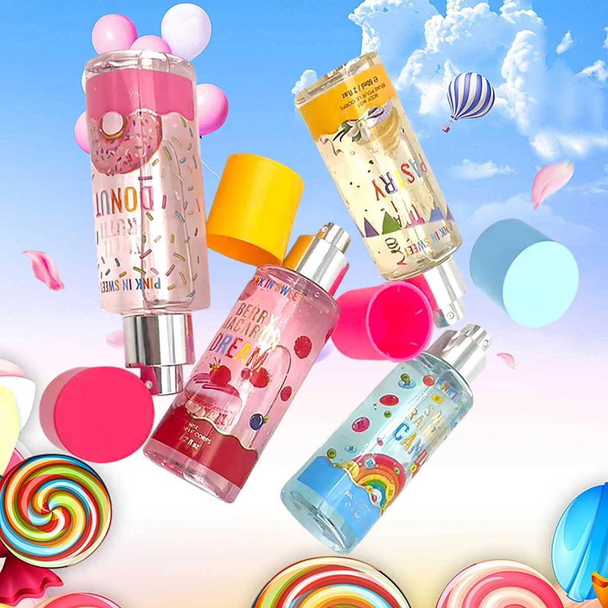 4-Piece Gift Set Womens Sweet spray - Long lasting fragrance for dating - Womens perfume -4 60ml/4 2fl.ozW241102