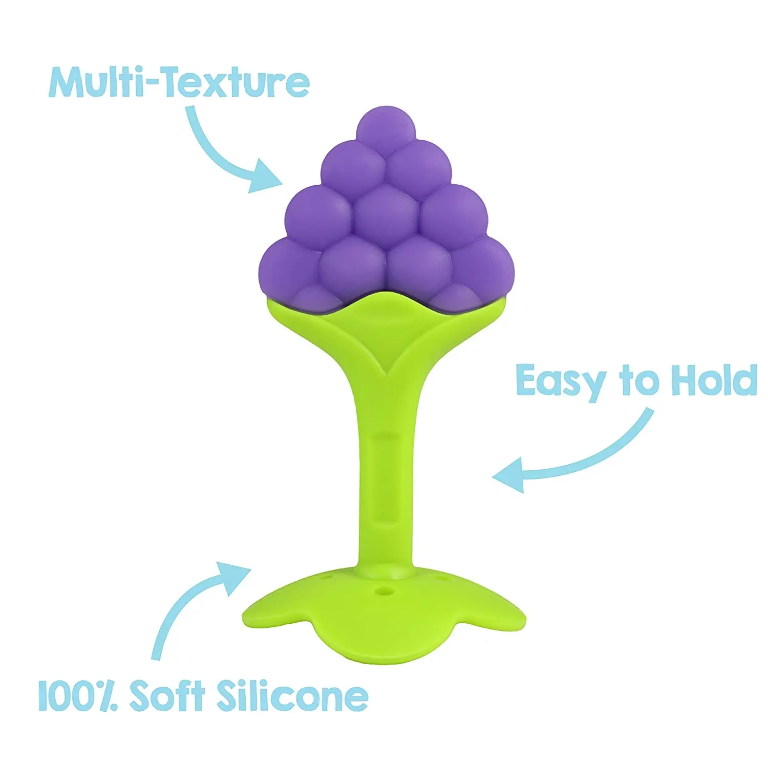 Teething Baby Toy Silicone Teether for Teeth new Babies Accessories Newborn Fruit Sucking 2025 Chew Toys For Newborn Baby BPA-Fre Gift