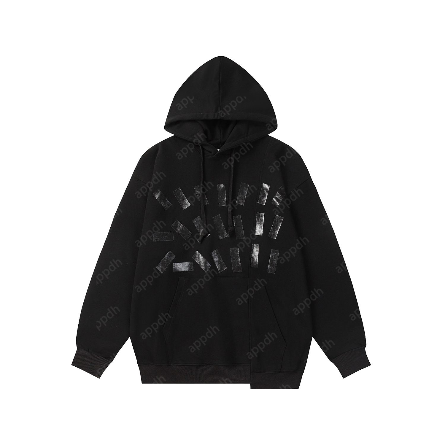 shirts Designers Mason Margelas Mens Womens High Quality Arabic Number Hoodies Fashion Trend White Black Numbers Printed Hoodie sizeS251146
