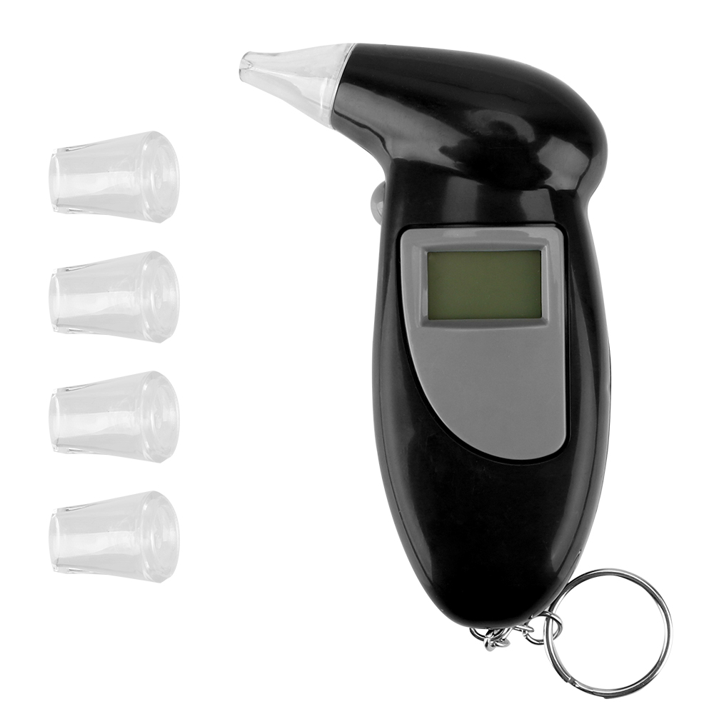 Digital Alcohol Detector Alcohol Breath Tester Alcohol Tester Breathalyzer Police Alcotest