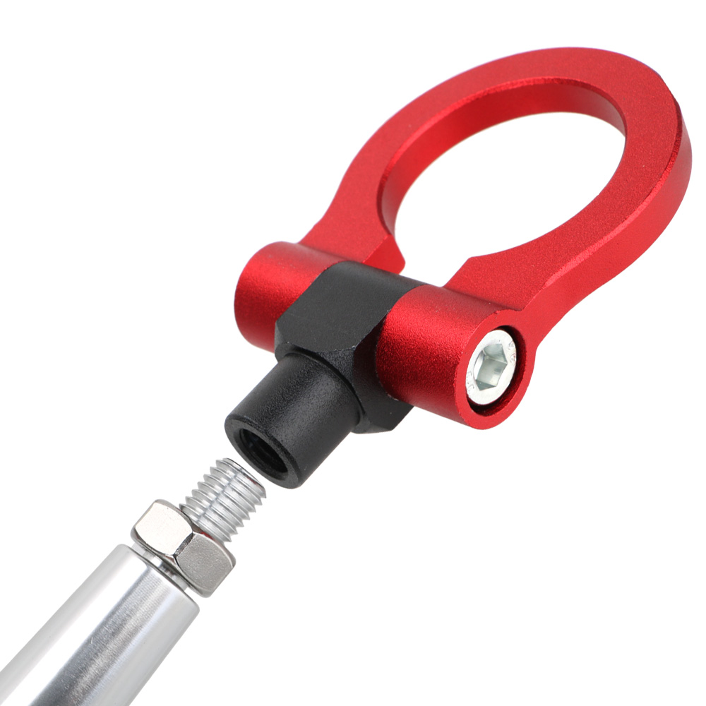 Vehicle Towing Hook For Mitsubishi Lancer EVO X 10 2008-2016 Car Racing Tow Hook Trailer Towing Bar Car Auto Rear Front Trailer