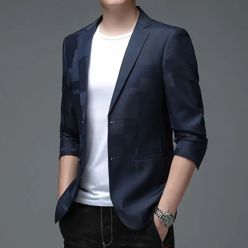 Oversize Single Breasted Man Suits and Blazers Coats Party Plus Big Size Jacket for Men in Clothing Summer Fashion 2024 241024