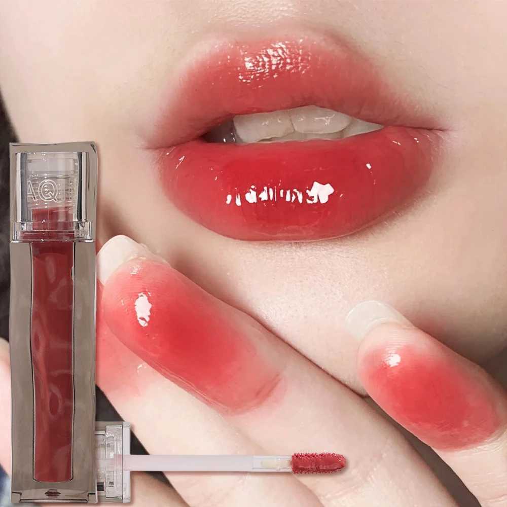 6 color mirror dye lip color moisturizer liquid lipstick waterproof transparent red lip color Korean cosmetics W241101